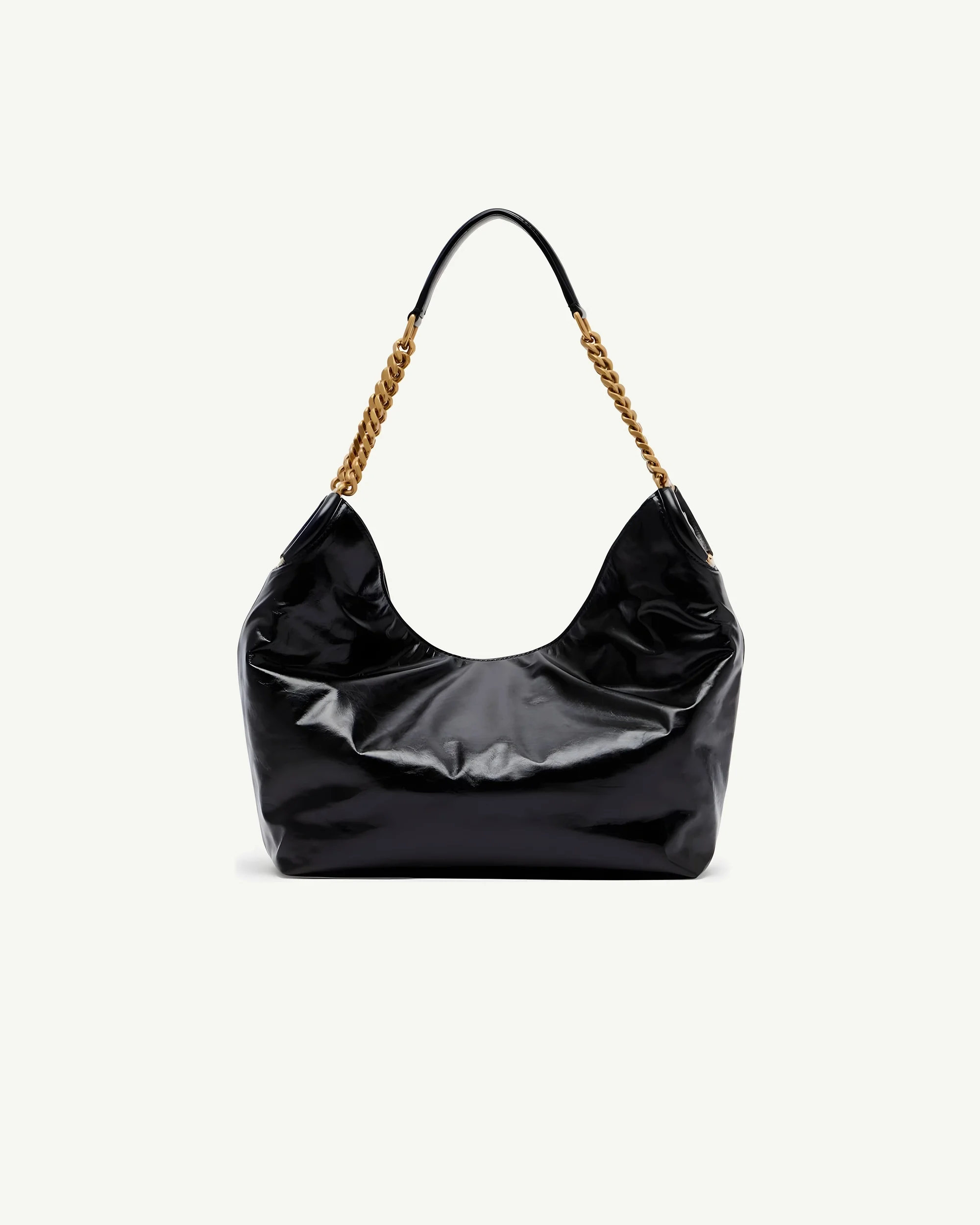 Saint Laurent Hortense Small Shoulder Bag — Black