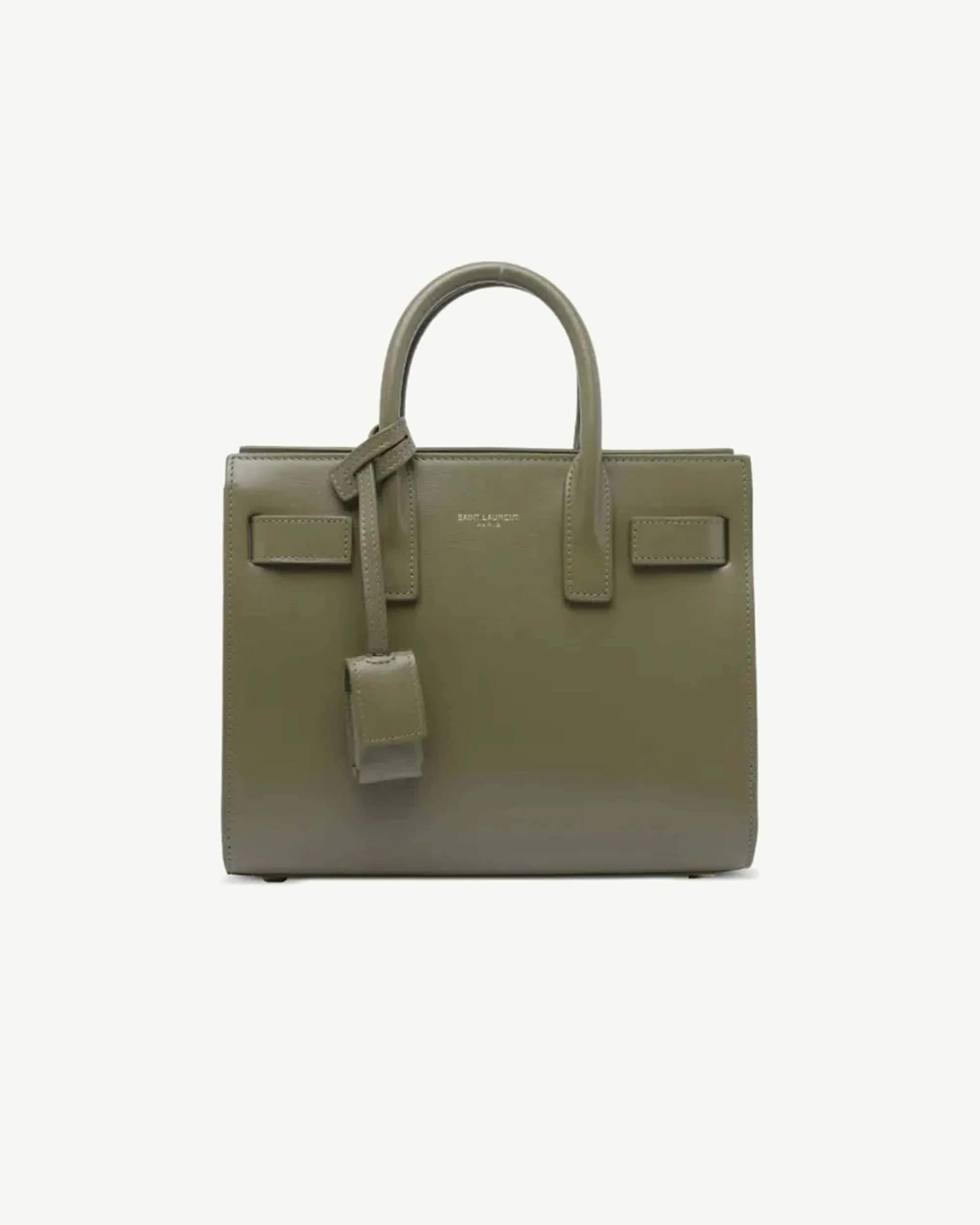Saint Laurent Sac de Jour Nano Top Handle Bag – Green