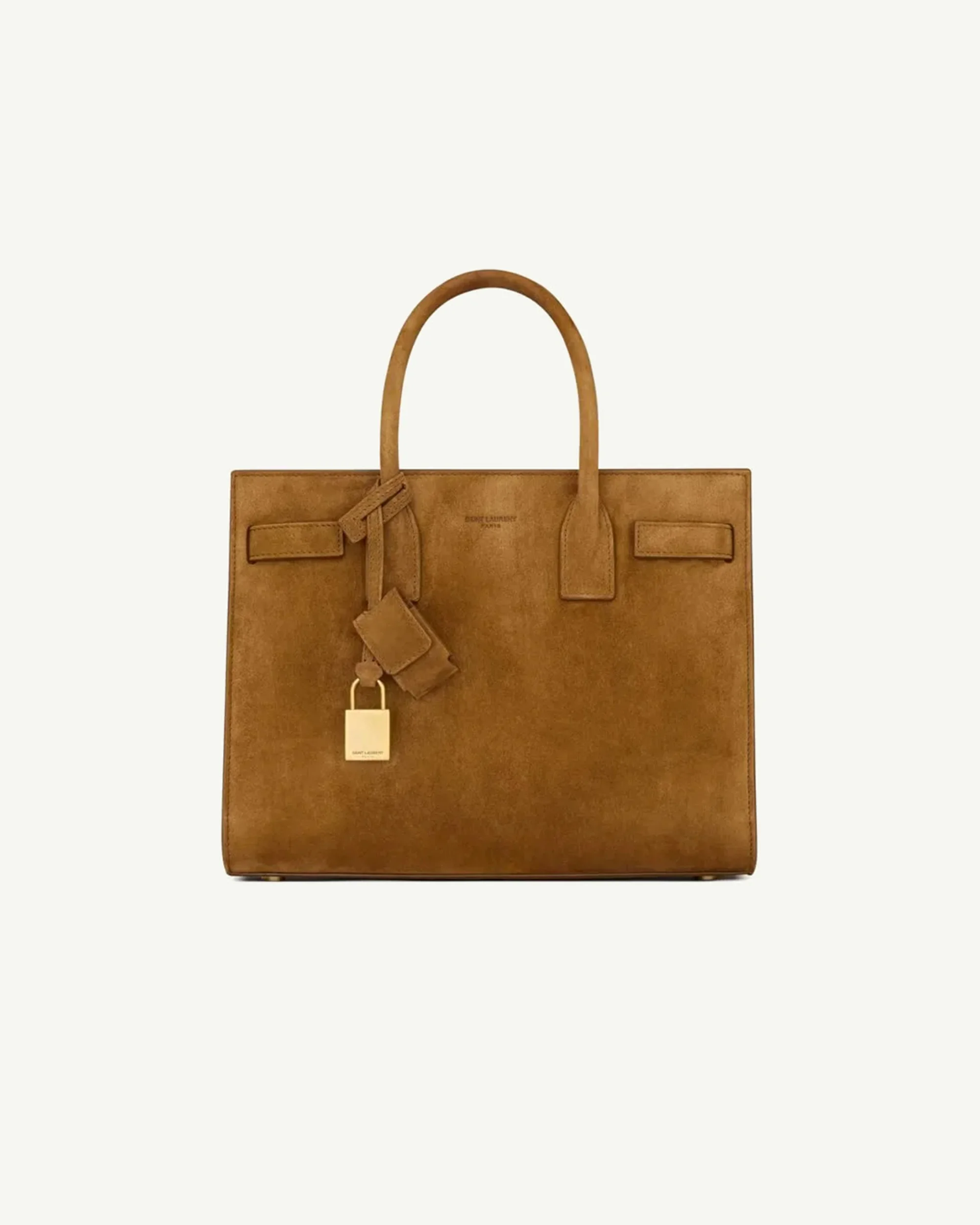 Saint Laurent Sac de Jour Small — Brown Suede