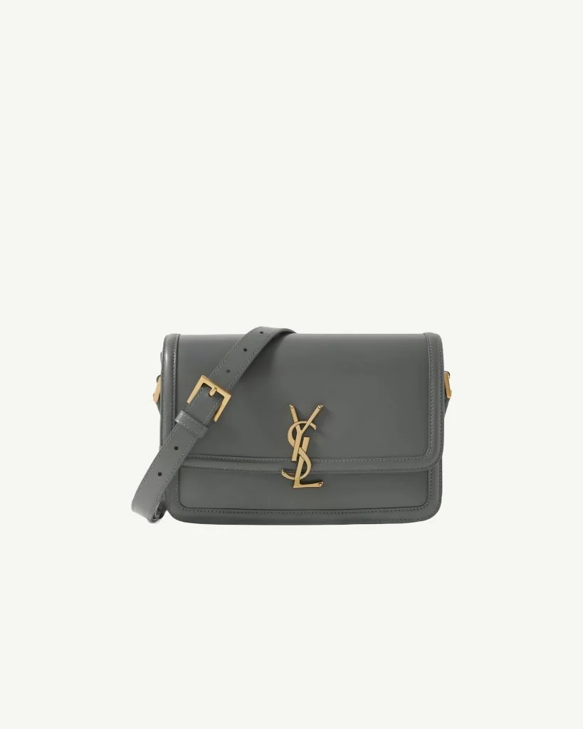 SAINT LAURENT Medium Solferino — Grey