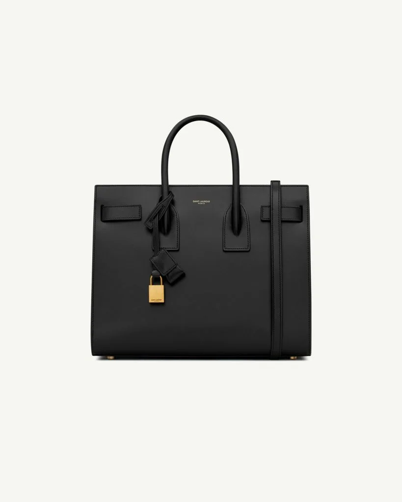 Saint Laurent Sac de Jour Small in Smooth Leather — Black