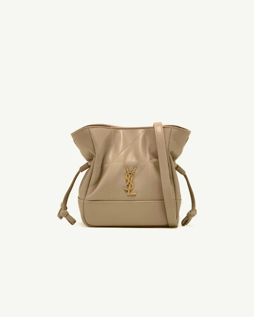Saint Laurent Jamie Mini Shoulder Pouch - Beige