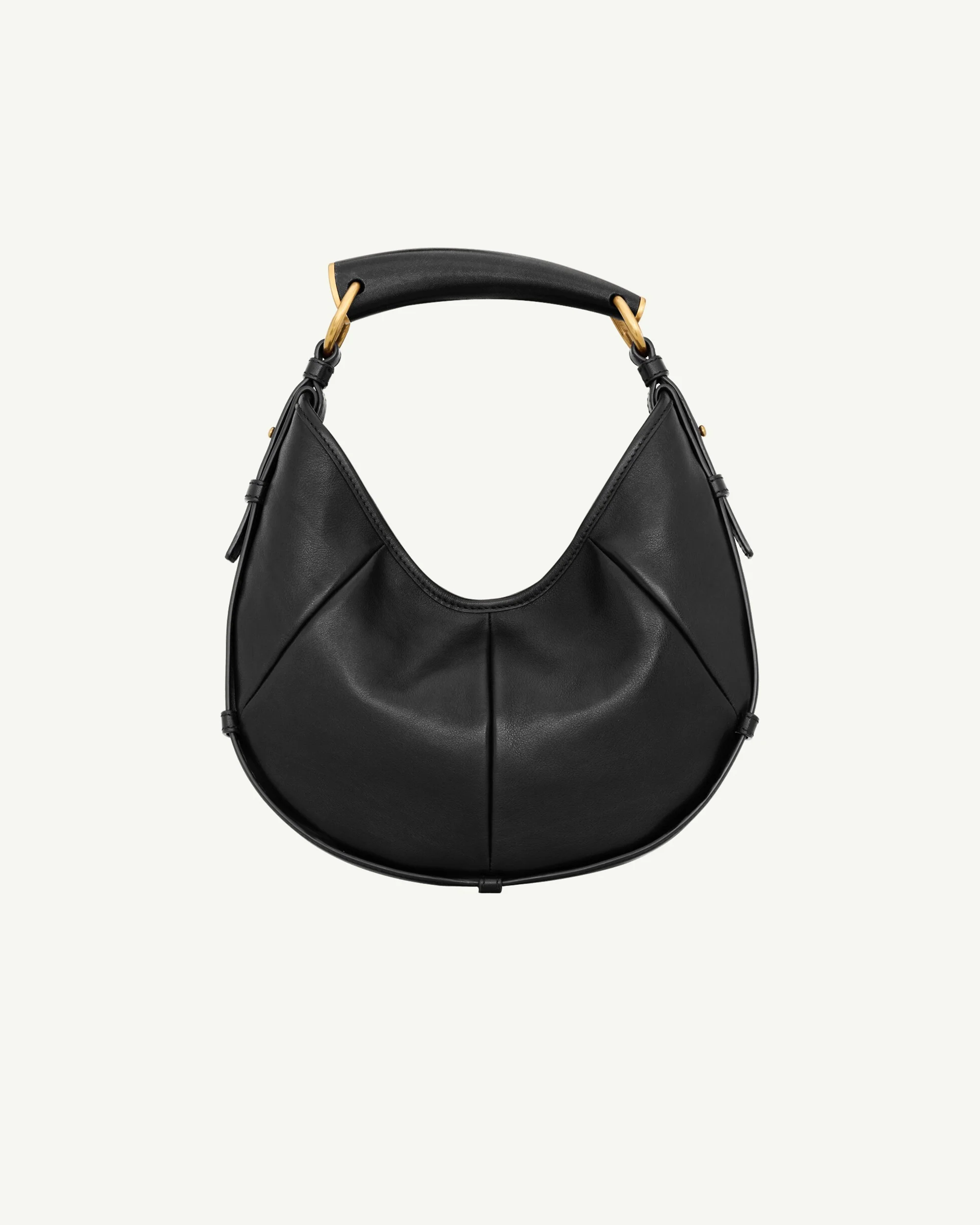 Saint Laurent Mombasa Small Hobo Bag — Black