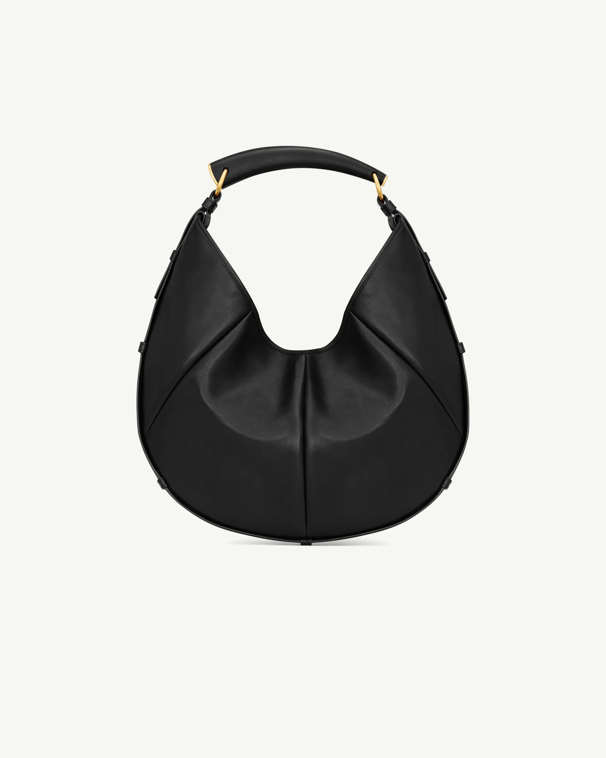 Saint Laurent Mombasa Medium in Leather — Black